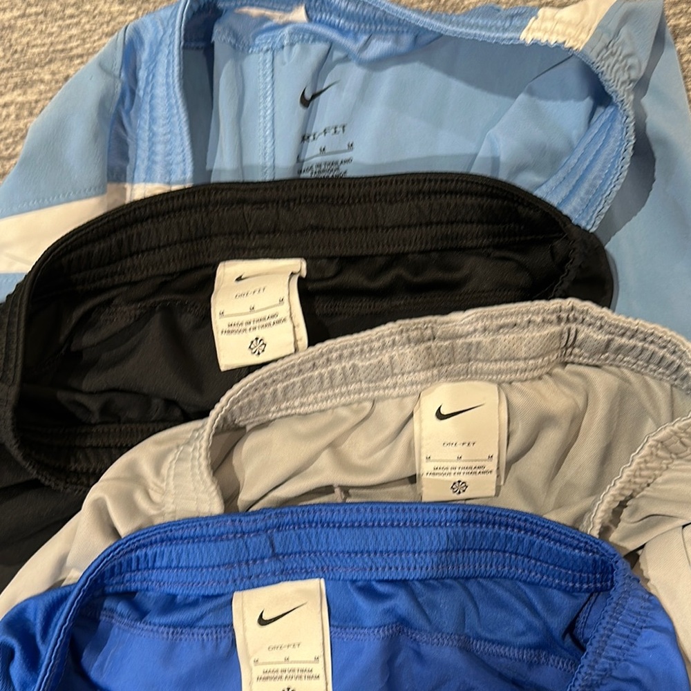SURF soccer Nike uniform shorts lot (4 total)